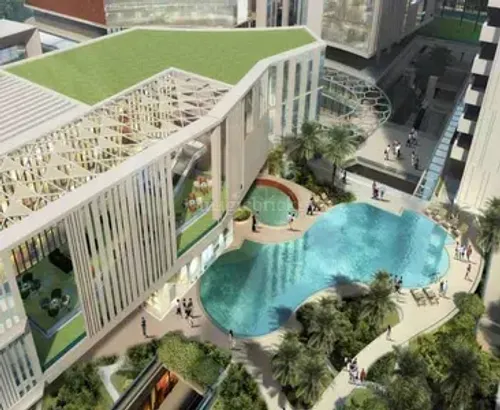 Privana North towers in daylight